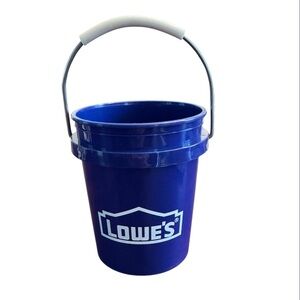 Lowe's Viral Mini Bucket Blue with Lowe’s Logo.    NWT!